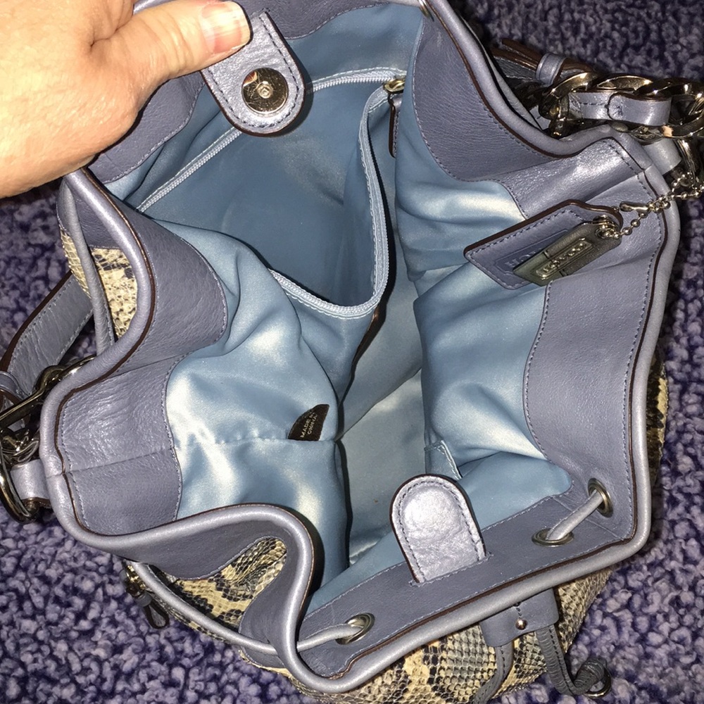 Host Pick Authentic Coach Limited Edition Blue Py… - image 7